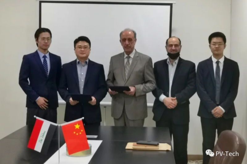 中國能建與伊拉克、越南簽署355MW光伏項目