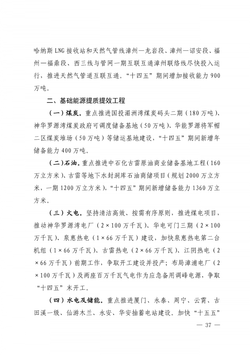 光伏新增300萬千瓦！福建省發(fā)布《“十四五”能源發(fā)展專項規(guī)劃》