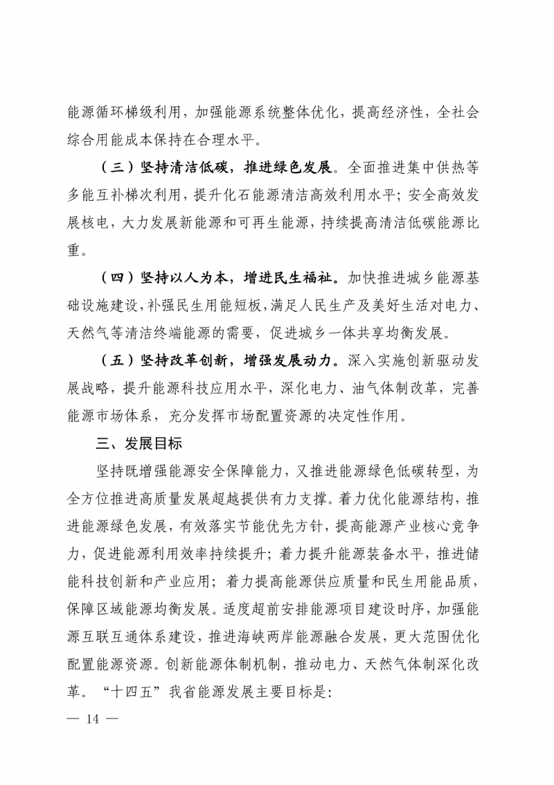 光伏新增300萬千瓦！福建省發(fā)布《“十四五”能源發(fā)展專項規(guī)劃》