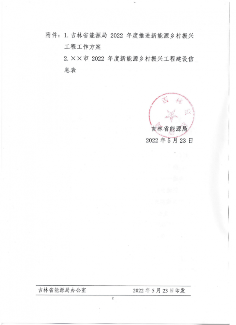 吉林省能源局發(fā)布全國首個出臺的省級“新能源+鄉(xiāng)村振興”方案！