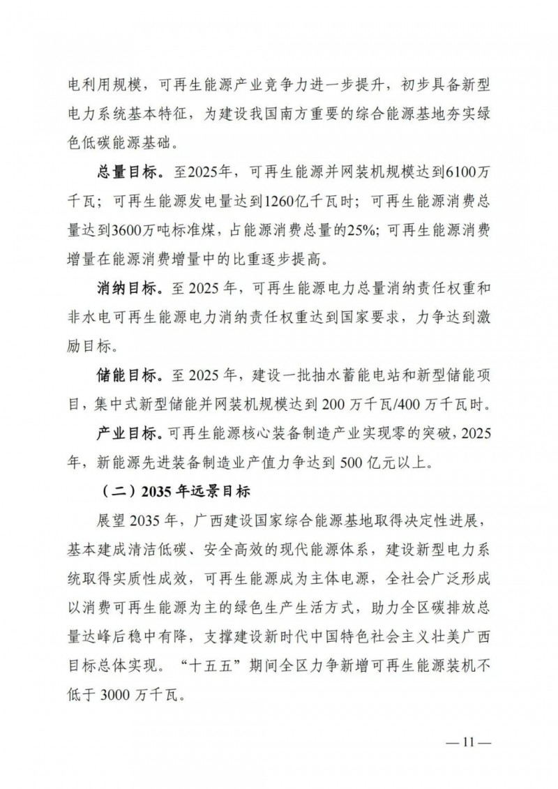 廣西“十四五”規(guī)劃：大力發(fā)展光伏發(fā)電，到2025年新增光伏裝機15GW！