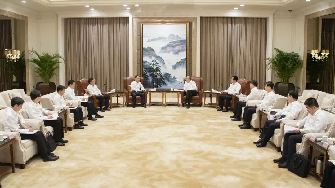 鄒磊、劉明勝拜會福建省委書記尹力、省長趙龍