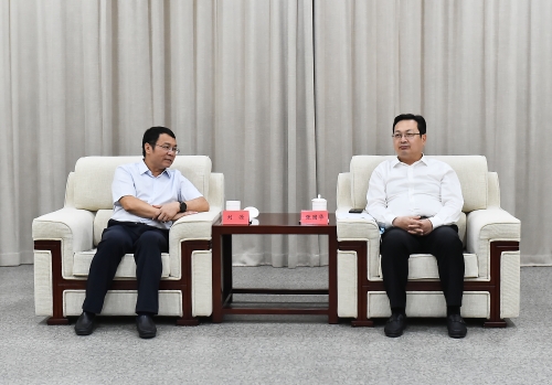 劉源拜會(huì)河北省委常委、副省長(zhǎng)，雄安新區(qū)黨工委書(shū)記、管委會(huì)主任張國(guó)華