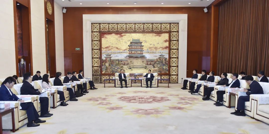 大唐集團(tuán)有限公司黨組書記、董事長鄒磊拜會江西省省長葉建春