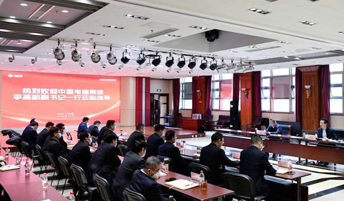 中國電建黨委副書記、董事李燕明到水電基礎局調(diào)研慰問