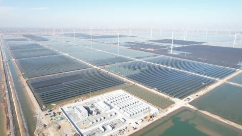 300MW！魯北鹽堿灘涂風光儲輸一體化基地一期項目并網(wǎng)