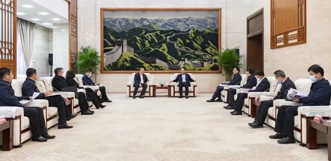 大唐集團黨組書記、董事長鄒磊會見鐵嶺市委書記、市人大常委會主任宋誠