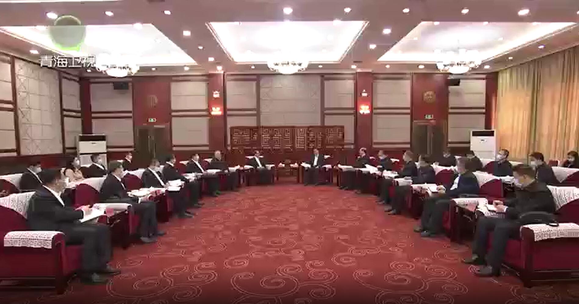 華電集團黨組書記江毅、黨組副書記葉向東拜會青海省委書記陳剛、省長吳曉軍