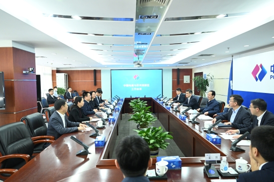 中國電建黨委書記、董事長丁焰章會見蘇州高新區(qū)黨工委書記毛偉