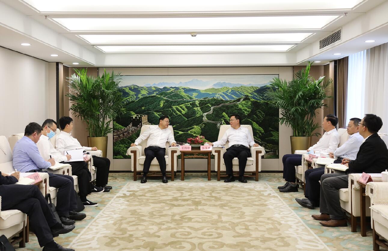 國資委黨委書記、主任張玉卓會見廣東省政府主要負責同志