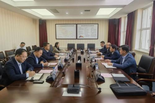 吉電股份牛國君拜會吉林省鄉(xiāng)村振興局黨組書記、局長韓陽