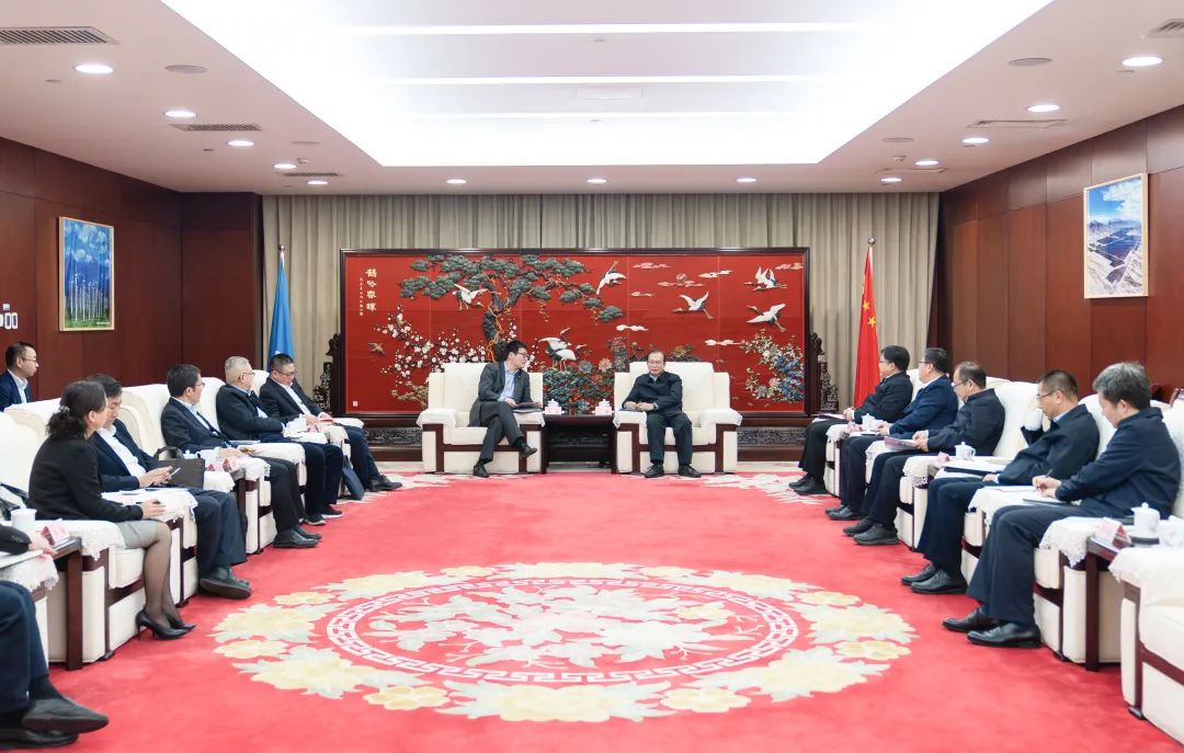 華電黨組書記、董事長江毅會見上海電氣集團(tuán)黨委書記、董事長吳磊