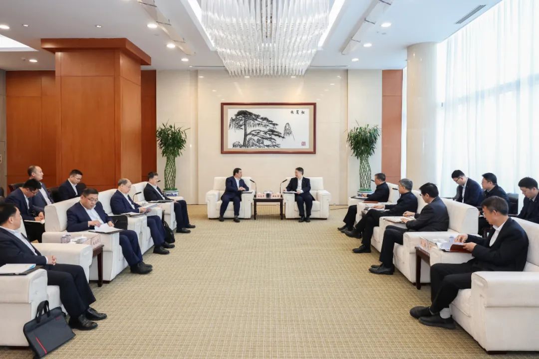 華能集團董事長溫樞剛會見中國電氣裝備董事長白忠泉、總經(jīng)理周群