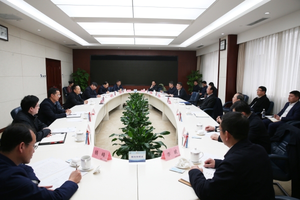 中國電建黨委書記、董事長丁焰章拜會水利部黨組書記、部長李國英