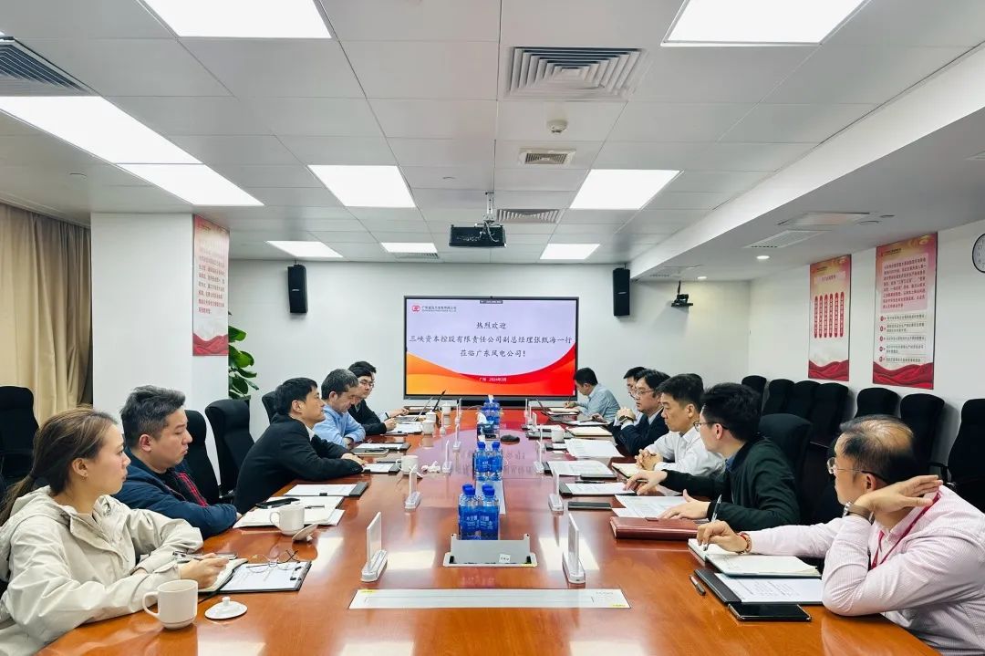 三峽資本與廣東風(fēng)電、深圳能源座談