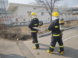 華潤(rùn)電力盤錦公司發(fā)電黨支部、綜合黨支部聯(lián)合開展消防應(yīng)急演練