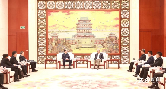 中國電建黨委書記、董事長(zhǎng)丁焰章拜會(huì)江西省委書記尹弘