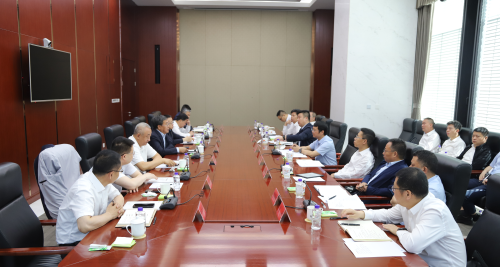 中國電建黨委常委、副總經(jīng)理劉源源與晉能控股集團(tuán)黨委書記、董事長李國彪舉行會談