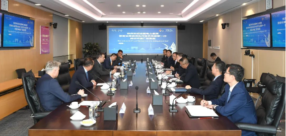 中國廣核集團楊長利、高立剛會見法國電力集團董事長呂克·雷蒙