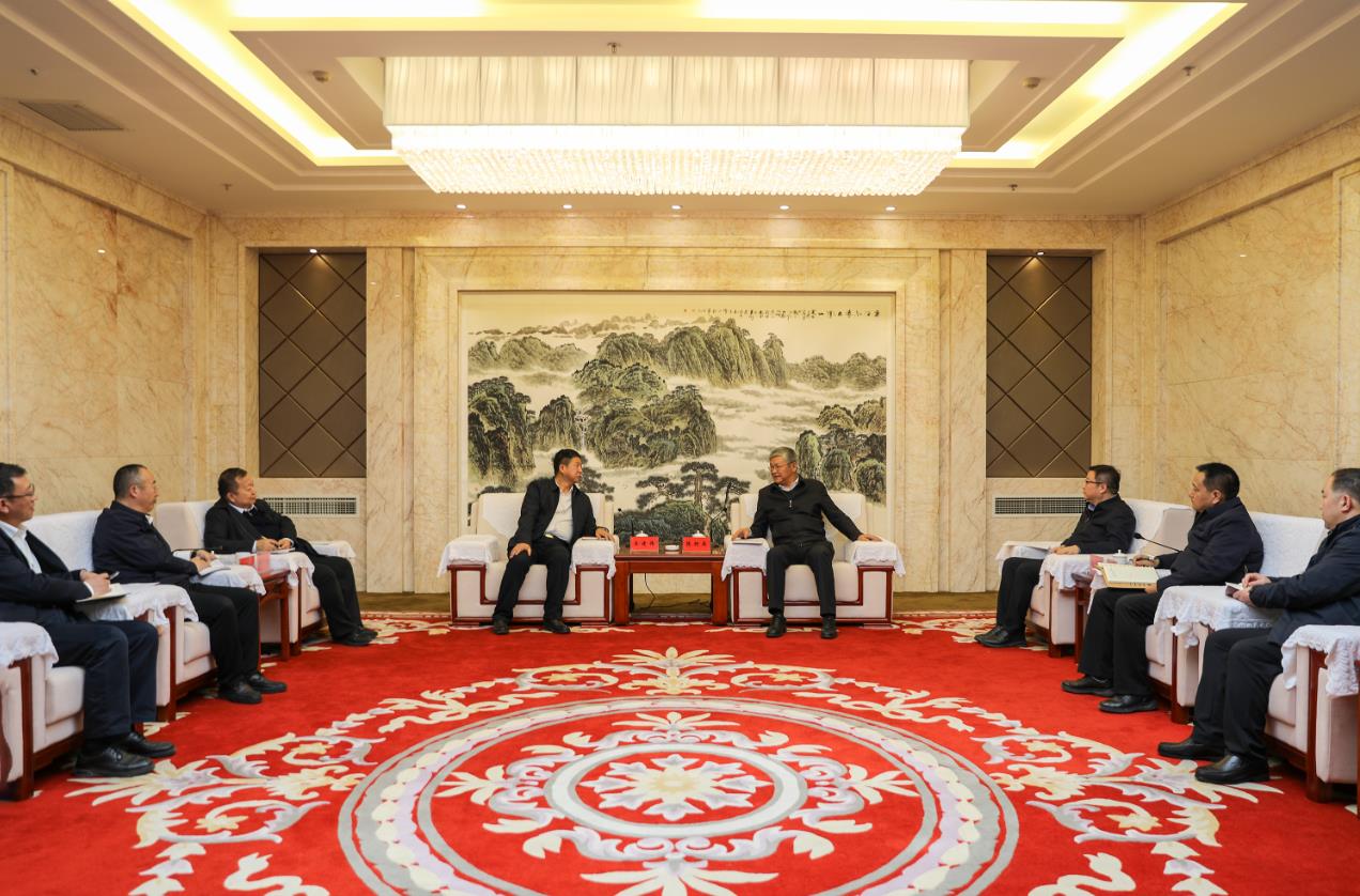 大唐甘肅公司黨委書記、董事長(zhǎng)王建偉拜會(huì)隴南市委書記張柯兵、市長(zhǎng)劉永革
