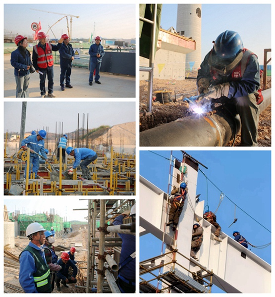 尋找“最美建設(shè)者”！陜煤石電開展工地?cái)z影主題黨日活動(dòng)