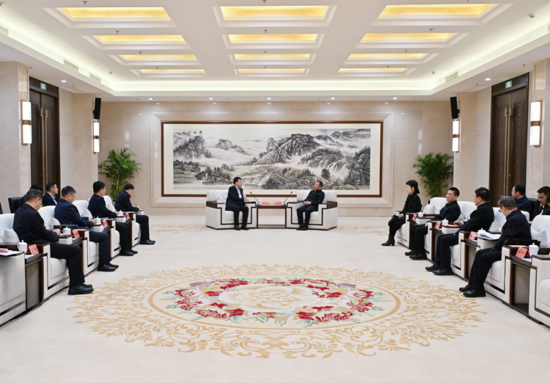 大唐集團(tuán)董事長呂軍、總經(jīng)理張傳江拜會內(nèi)蒙古
